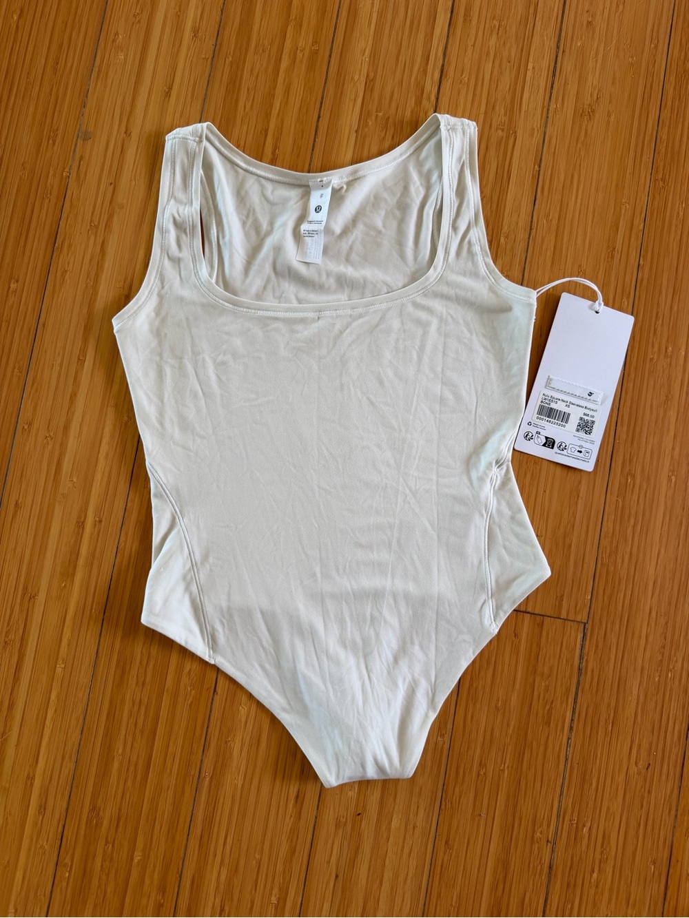 Wundermost Ultra-Soft Nulu Square-Neck Sleeveless Bikini Bodysuit NWT 🌟